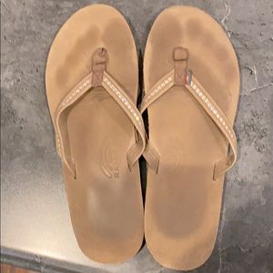 Rainbow Flip Flop Sandals Size 10 women’s